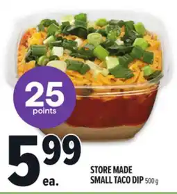 Metro STORE MADE SMALL TACO DIP offer