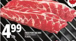 Metro FRESH PORK SIDE RIBS offer
