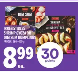 Metro IRRESISTIBLES SHRIMP GYOZA OR DIM SUM DUMPLINGS offer