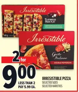 Metro IRRESISTIBLE PIZZA offer