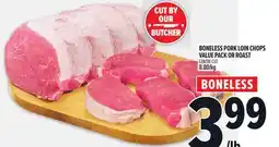 Metro BY OUR BUTCHER BONELESS PORK LOIN CHOPS offer