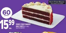 Metro FRONT STREET BAKERY HALF CAKES offer