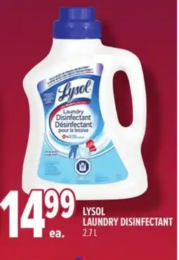 Metro LYSOL LAUNDRY DISINFECTANT offer