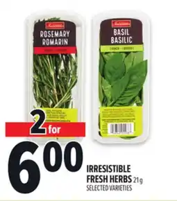 Metro IRRESISTIBLE FRESH HERBS offer