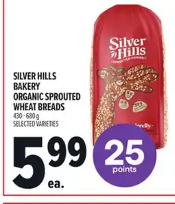 Metro SILVER HILLS BAKERY ORGANIC SPROUTED WHEAT BREADS offer