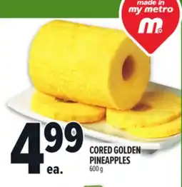 Metro CORED GOLDEN PINEAPPLES offer