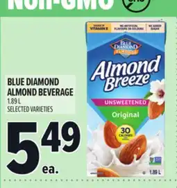 Metro BLUE DIAMOND ALMOND BEVERAGE offer