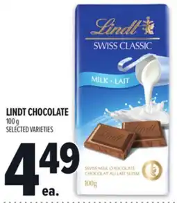 Metro LINDT CHOCOLATE offer