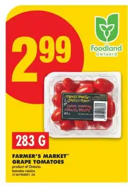 No Frills FARMER'S MARKET GRAPE TOMATOES, 283 G offer
