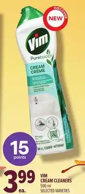 Metro VIM CREAM CLEANERS offer