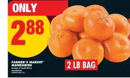 No Frills FARMER'S MARKET MANDARINS, 2 LB BAG offer