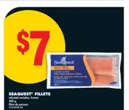 No Frills SEAQUEST FILLETS, 400 g offer