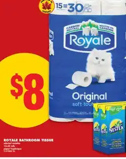 No Frills ROYALE BATHROOM TISSUE, 15 = 30 rolls offer
