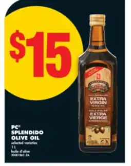 No Frills PC SPLENDIDO OLIVE OIL, 1 L offer
