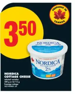 No Frills NORDICA COTTAGE CHEESE, 500 g or 4x113 g offer