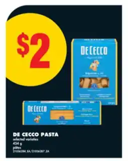 No Frills DE CECCO PASTA, 454 g offer