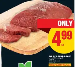No Frills EYE OF ROUND ROAST offer