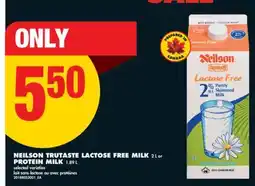 No Frills NEILSON TRUTASTE LACTOSE FREE MILK, 2 L or PROTEIN MILK, 1.89 L offer