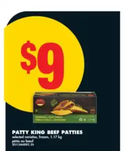 No Frills PATTY KING BEEF PATTIES, 1.17 kg offer
