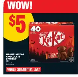 No Frills NESTLÉ KITKAT CHOCOLATE SPOOKY, 40' s offer