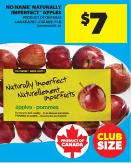 Real Canadian Superstore NO NAME NATURALLY IMPERFECT APPLES, 6 LB offer