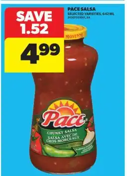 Real Canadian Superstore PACE SALSA, 642 ML offer