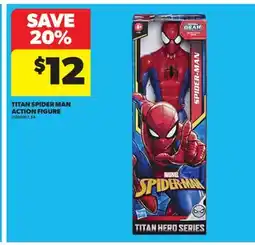 Real Canadian Superstore TITAN SPIDER MAN ACTION FIGURE offer