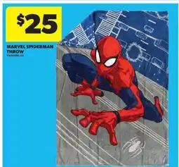 Real Canadian Superstore MARVEL SPIDERMAN THROW offer