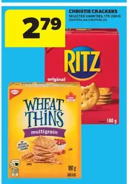 Real Canadian Superstore CHRISTIE CRACKERS, 175-200 G offer