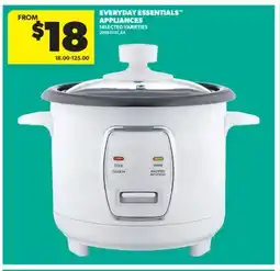Real Canadian Superstore EVERYDAY ESSENTIALS APPLIANCES offer
