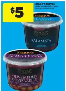 Real Canadian Superstore ZIGGY'S OLIVES, 500 G offer