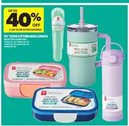 Real Canadian Superstore PC KIDS LITTERLESS LUNCH offer