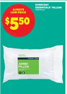 Real Canadian Superstore EVERYDAY ESSENTIALS PILLOW offer