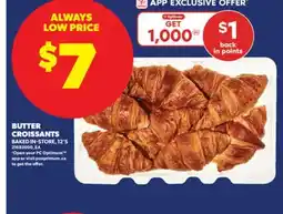 Real Canadian Superstore BUTTER CROISSANTS offer