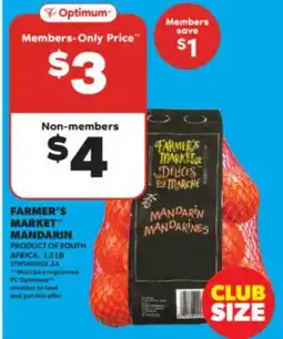 Real Canadian Superstore FARMER'S MARKET MANDARIN, 1.5 LB offer