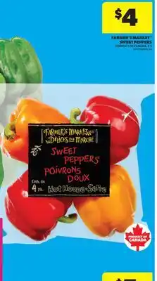 Real Canadian Superstore FARMER'S MARKET SWEET PEPPERS, 4' S offer