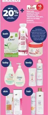 Real Canadian Superstore DOVE PERSONAL WASH, DEODORANT, HAIR CARE, SKIN CARE OR BABY PRODUCTS offer