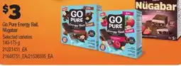 Real Canadian Superstore GO PURE ENERGY BALL, NÜGABAR, 140-175 G offer