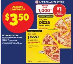 Real Canadian Superstore NO NAME PIZZA, 350-411 G offer