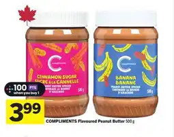 Foodland COMPLIMENTS Flavoured Peanut Butter offer