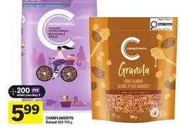 Foodland COMPLIMENTS Cereal offer