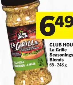 Foodland CLUB HOUSE La Grille Seasonings or Blends offer