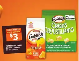 Foodland PEPPERIDGE FARM Goldfish Crackers offer