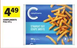 Foodland COMPLIMENTS Fries offer