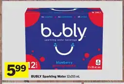 Foodland BUBLY Sparkling Water offer