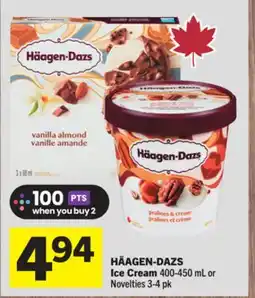 Foodland HÄAGEN-DAZS Ice Cream offer