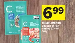 Foodland COMPLIMENTS Cooked or Raw Shrimp offer