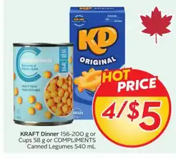 Sobeys KRAFT Dinner offer