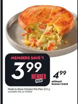 Sobeys Chicken Pot Pies offer