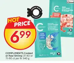 Sobeys Cooked or Raw Shrimp offer